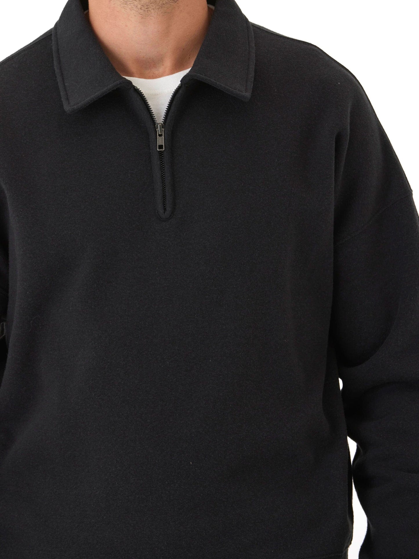 Gabe Triblend Fleece 1/4 Zip Polo