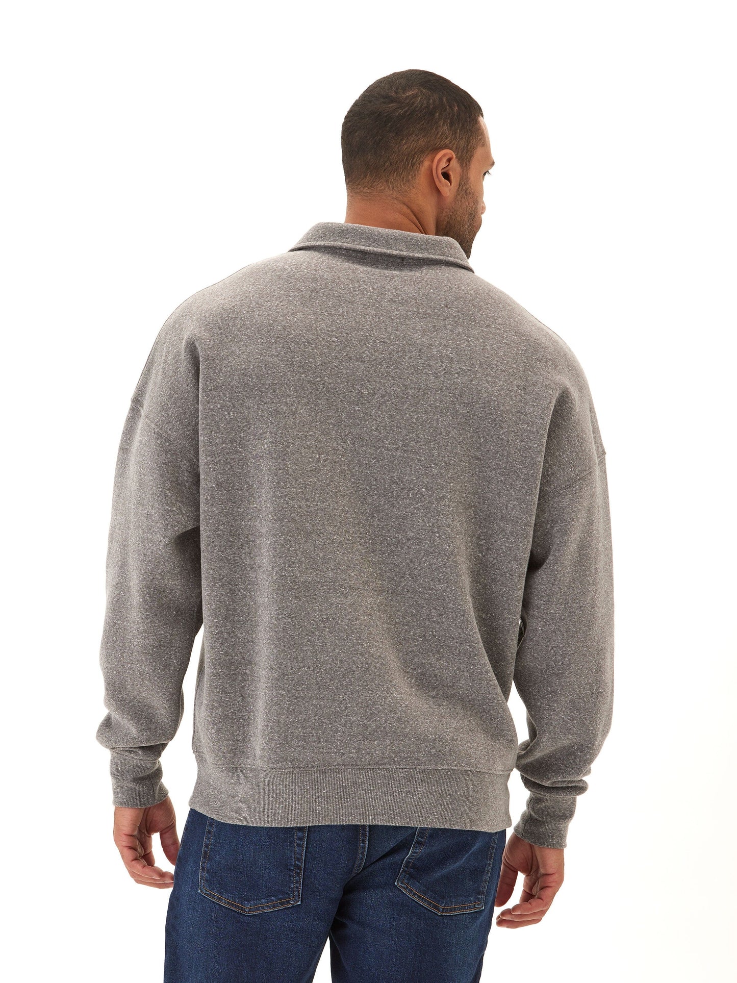 Gabe Triblend Fleece 1/4 Zip Polo