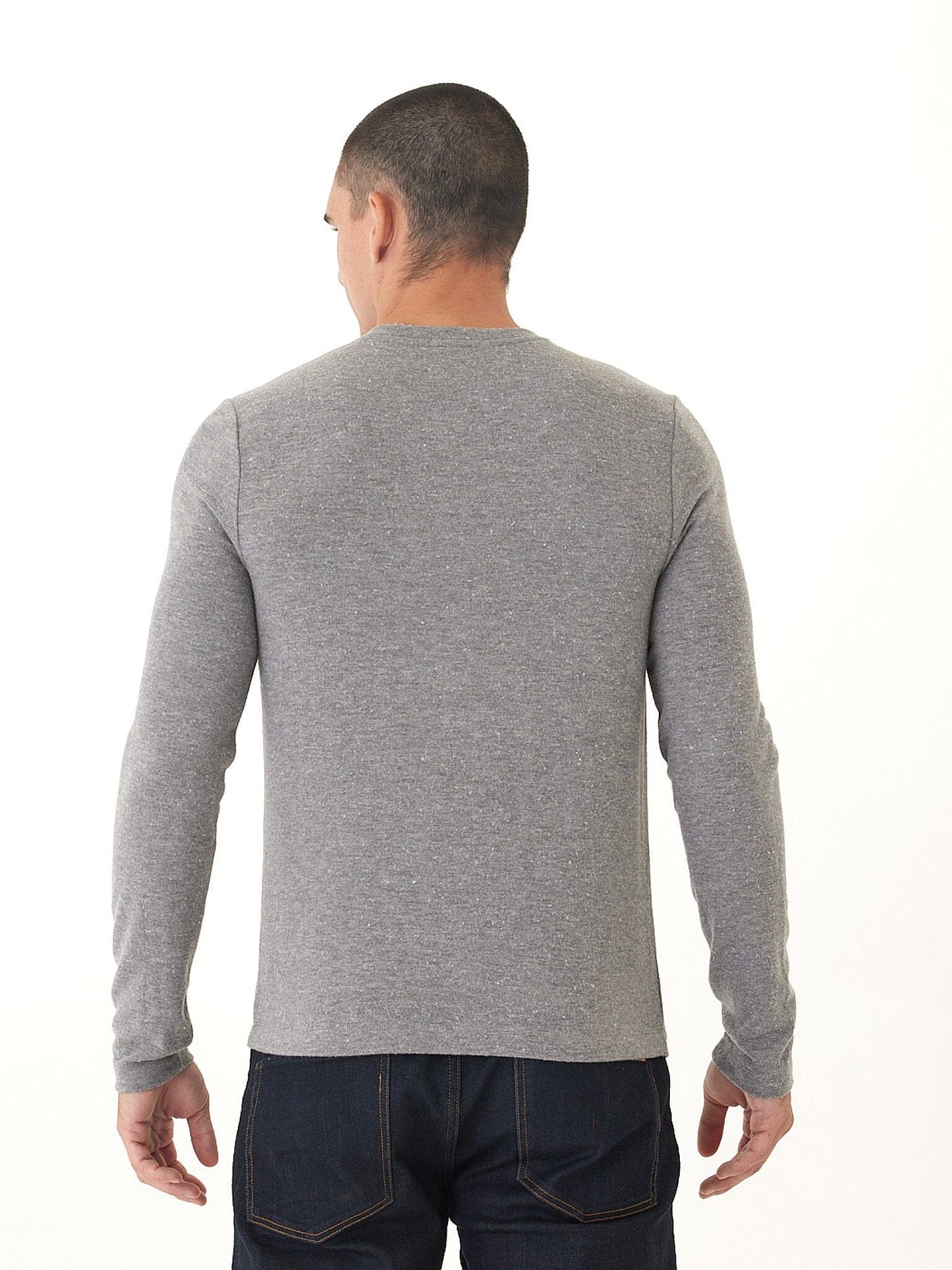 Elias Sweater Knit Long Sleeve Henley