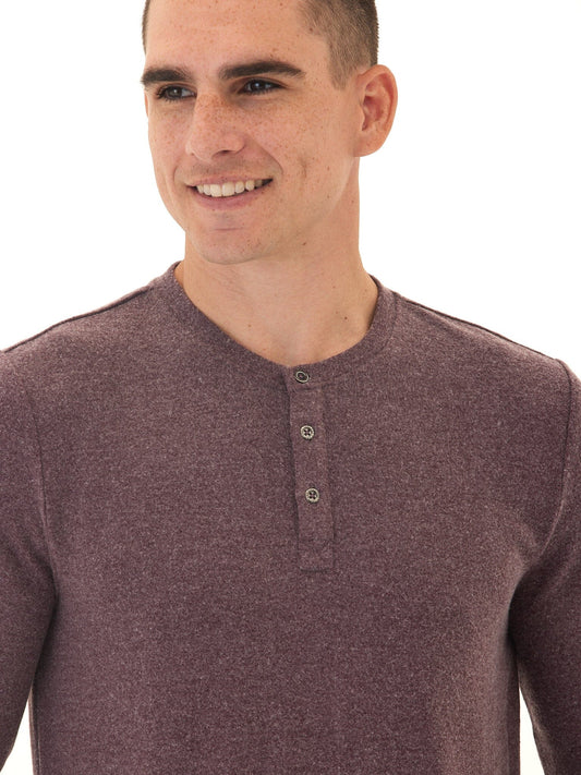Elias Sweater Knit Long Sleeve Henley
