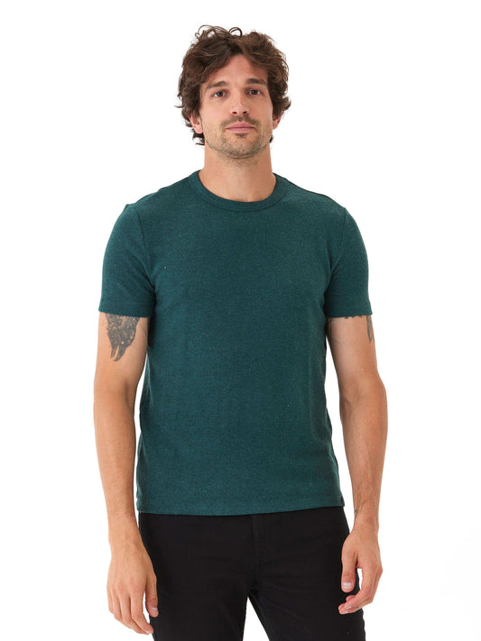 Gil Sweater Knit Short Sleeve Tee