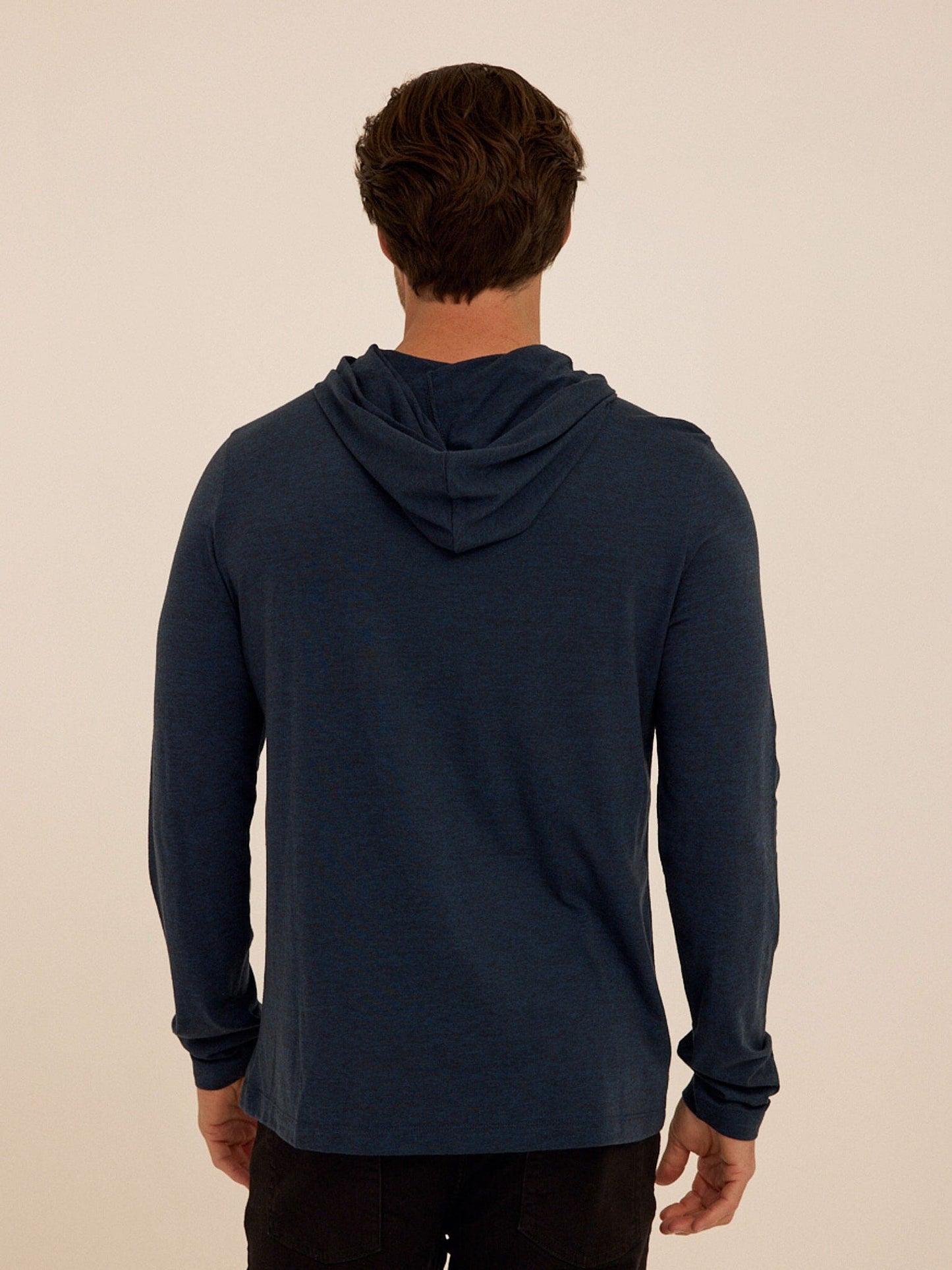 Triblend Embroidery Hoodie Tee