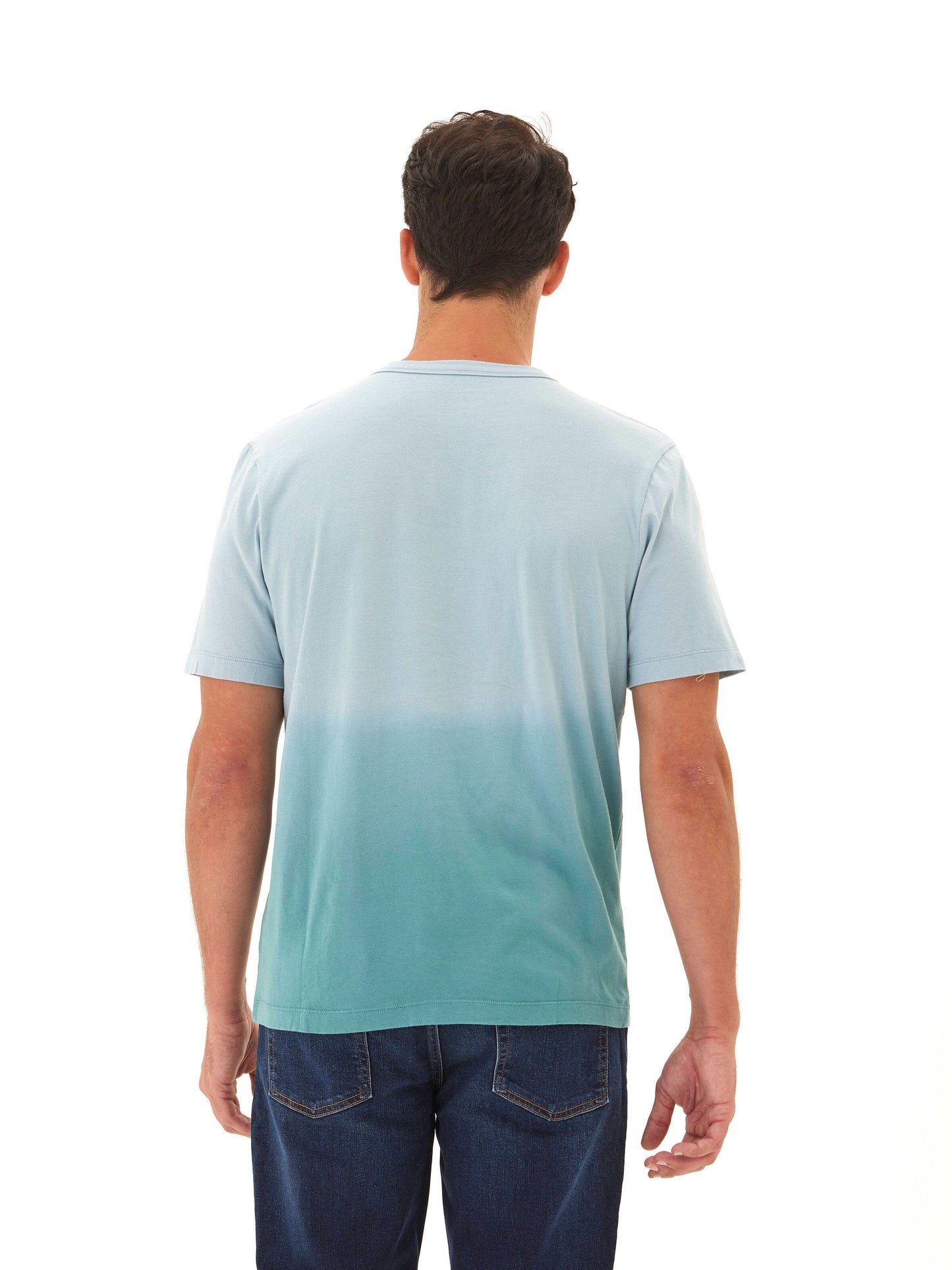 Bryce Dip Dye Classic Jersey Relaxed Crew Tee