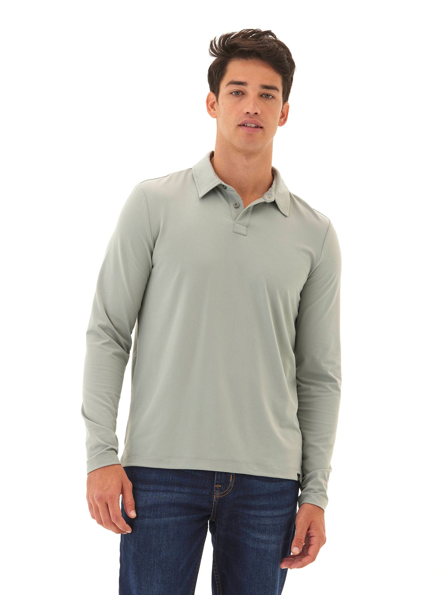Darryn Luxe Jersey 2 Button Polo