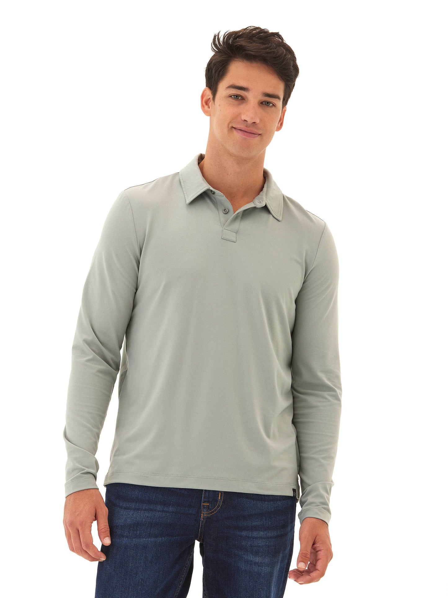 Darryn Luxe Jersey 2 Button Polo