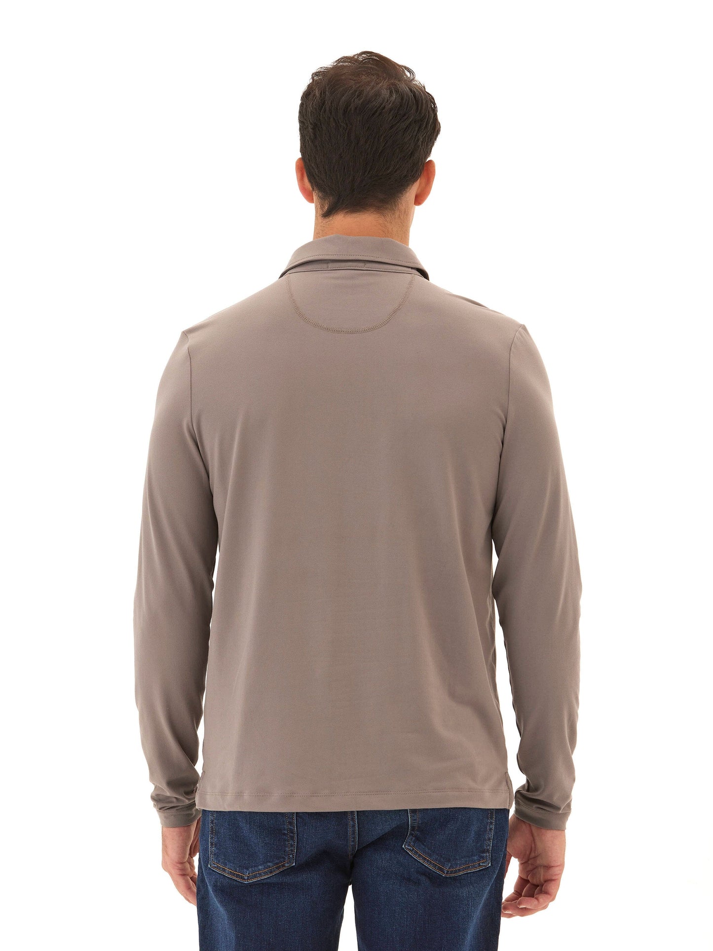 Darryn Luxe Jersey 2 Button Polo