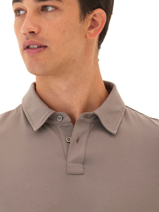 Darryn Luxe Jersey 2 Button Polo
