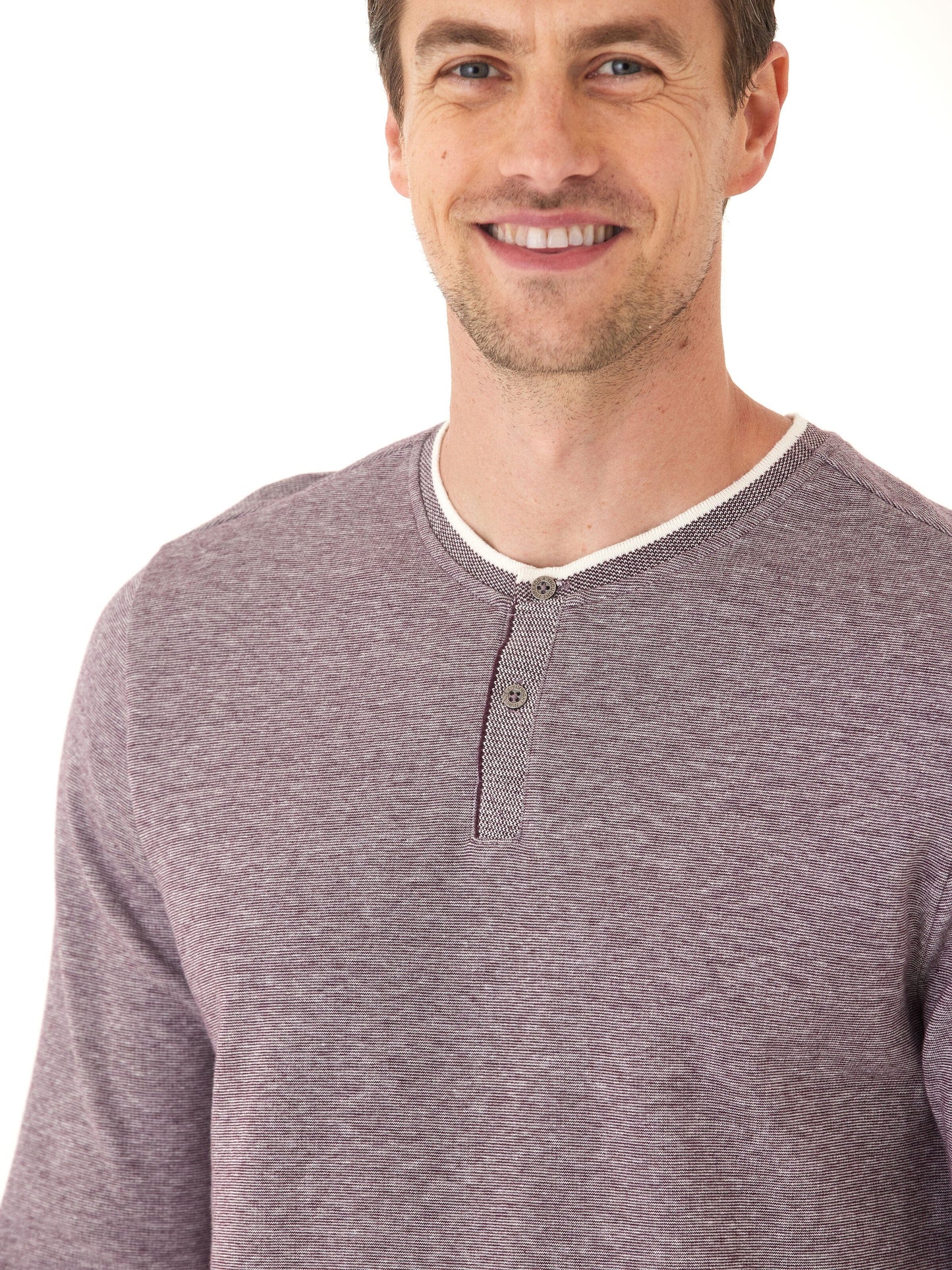 Charles Eco Double Knit Henley