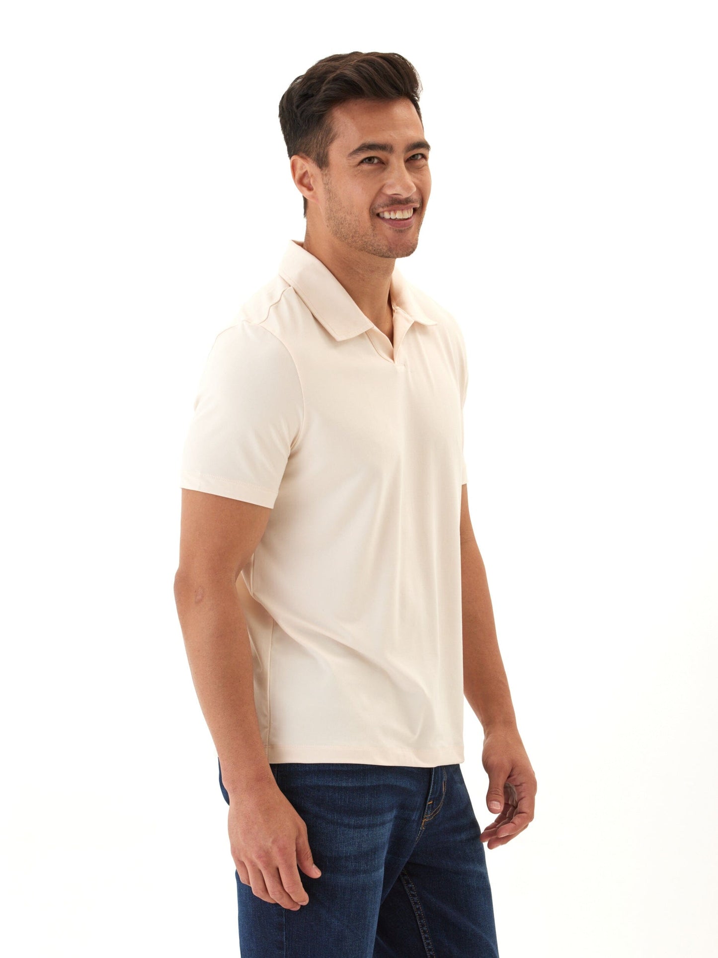 Jared Luxe Jersey Short Sleeve Polo
