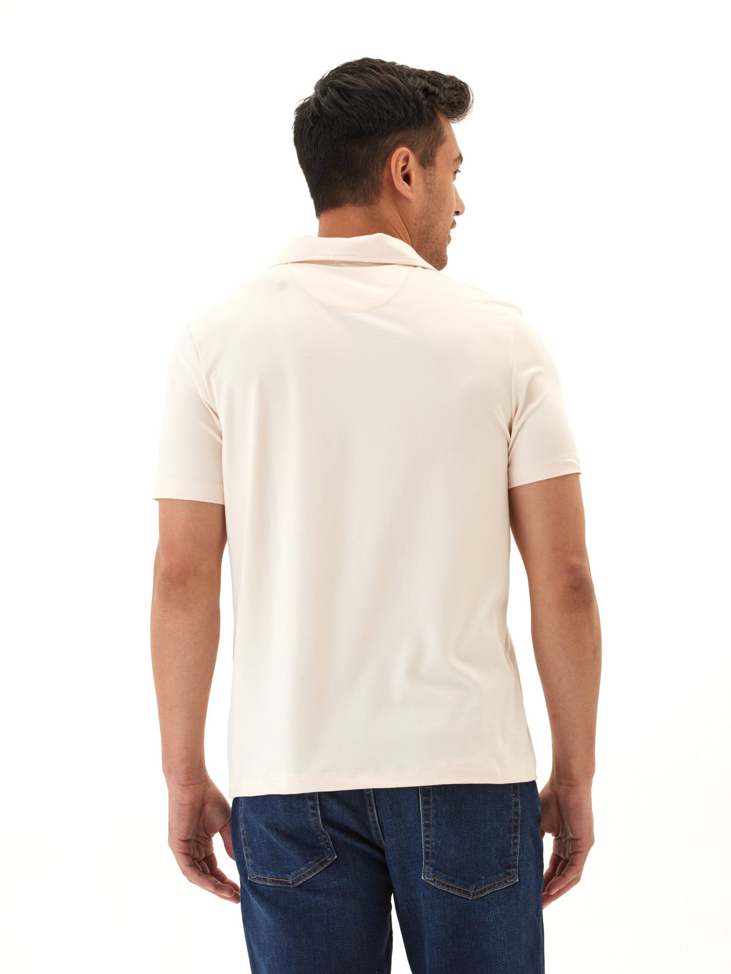 Jared Luxe Jersey Short Sleeve Polo