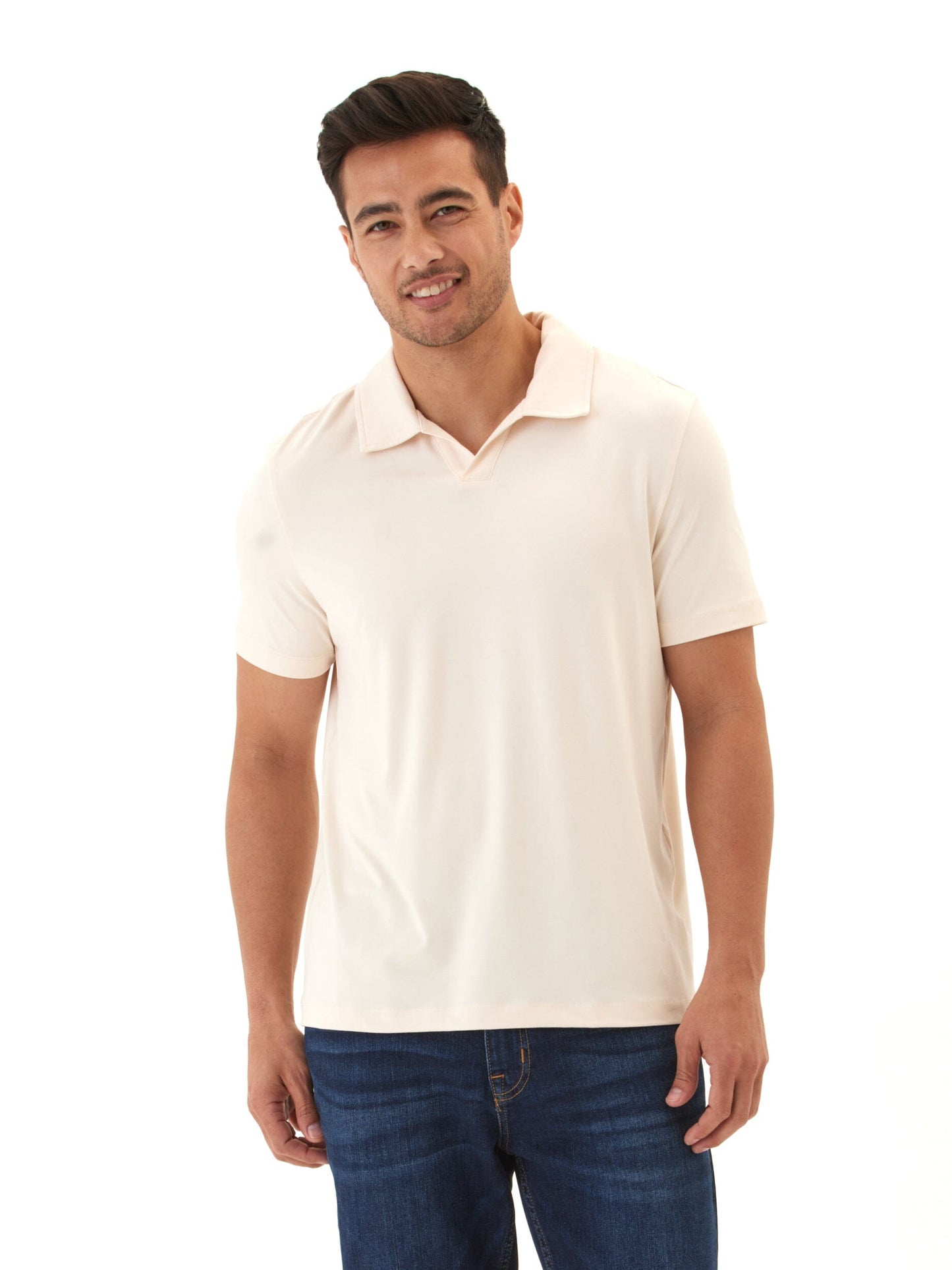 Jared Luxe Jersey Short Sleeve Polo