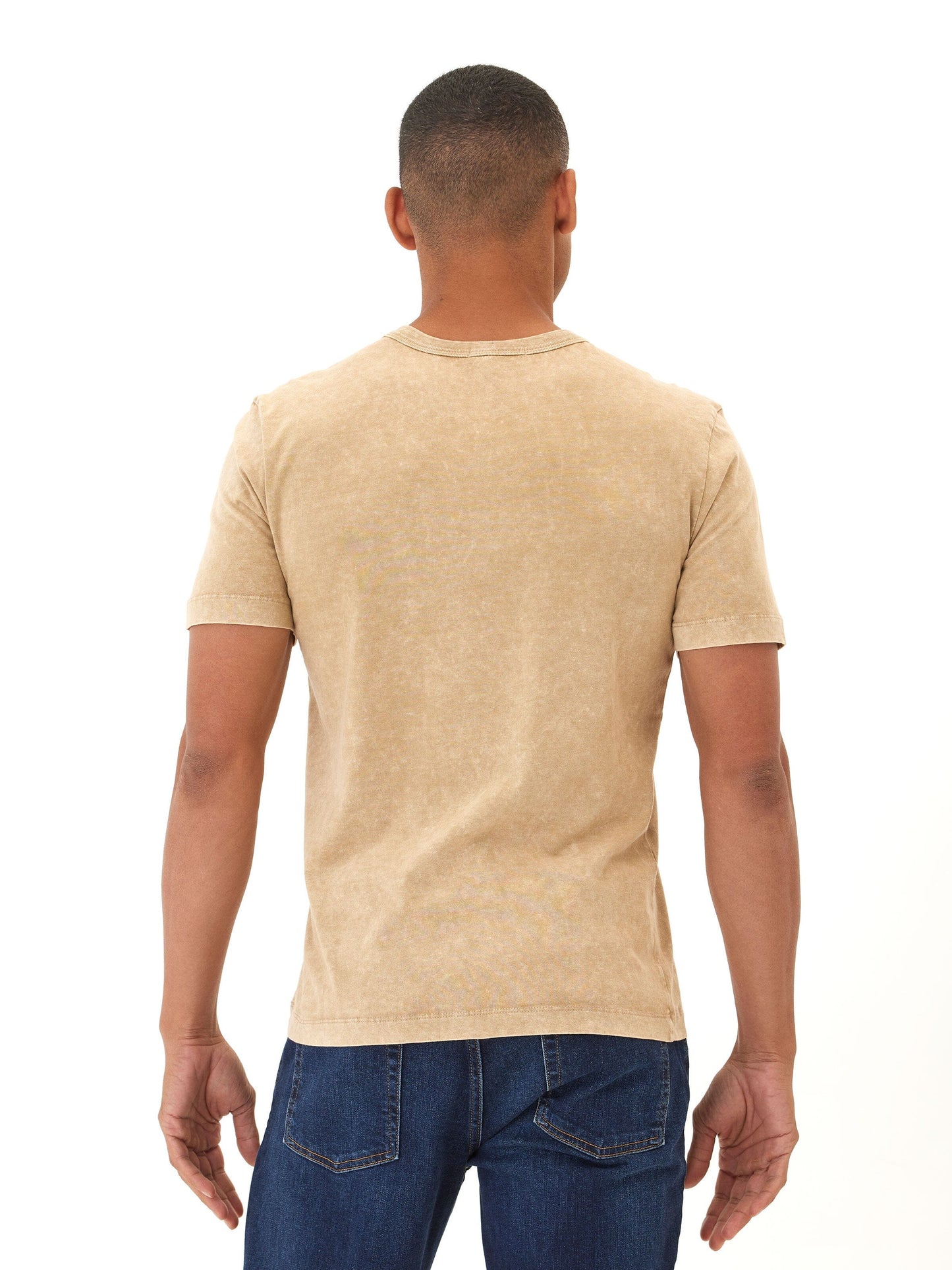 Shawn Mineral Wash Eco Cotton Jersey Crew Tee