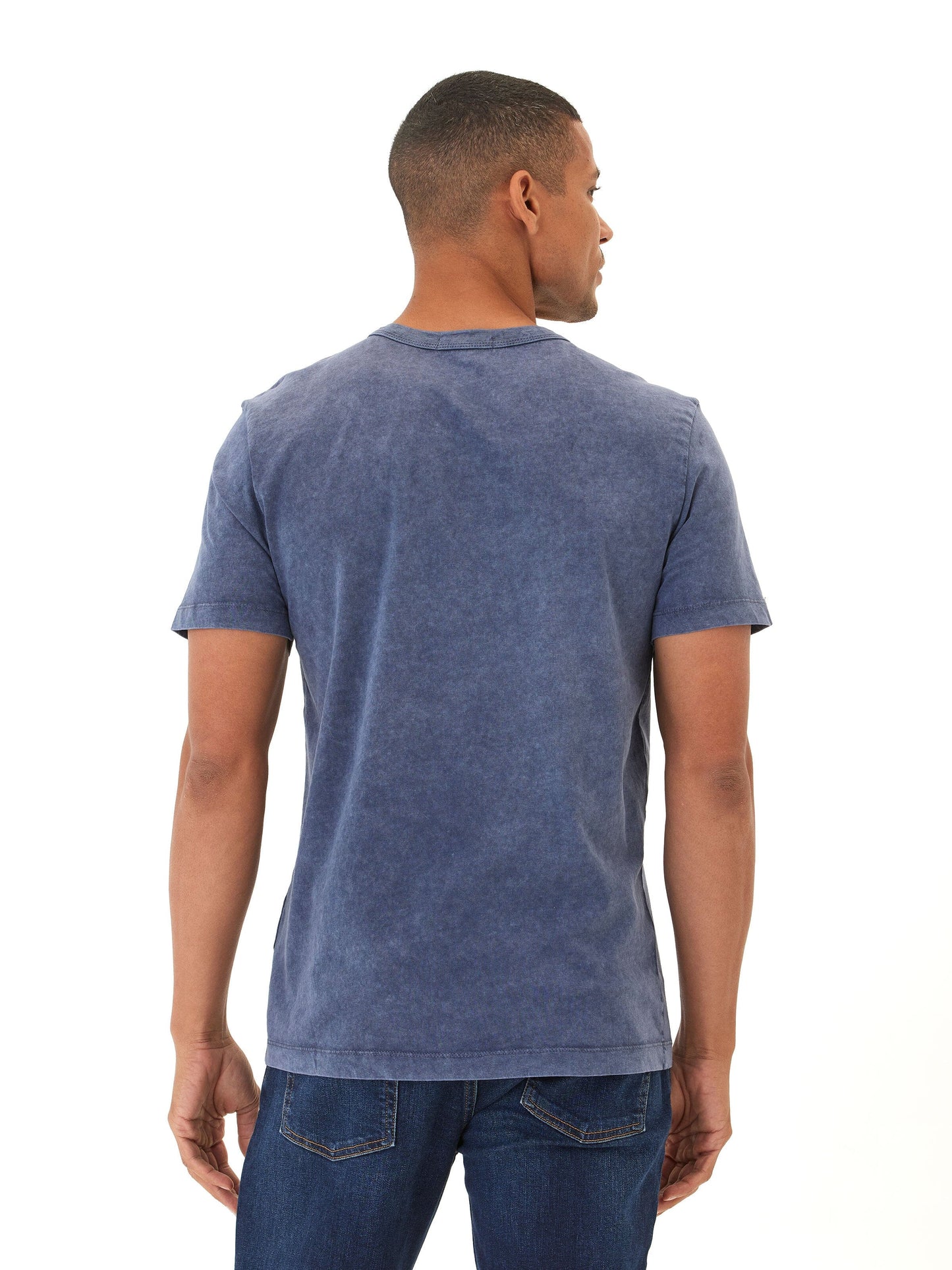 Shawn Mineral Wash Eco Cotton Jersey Crew Tee