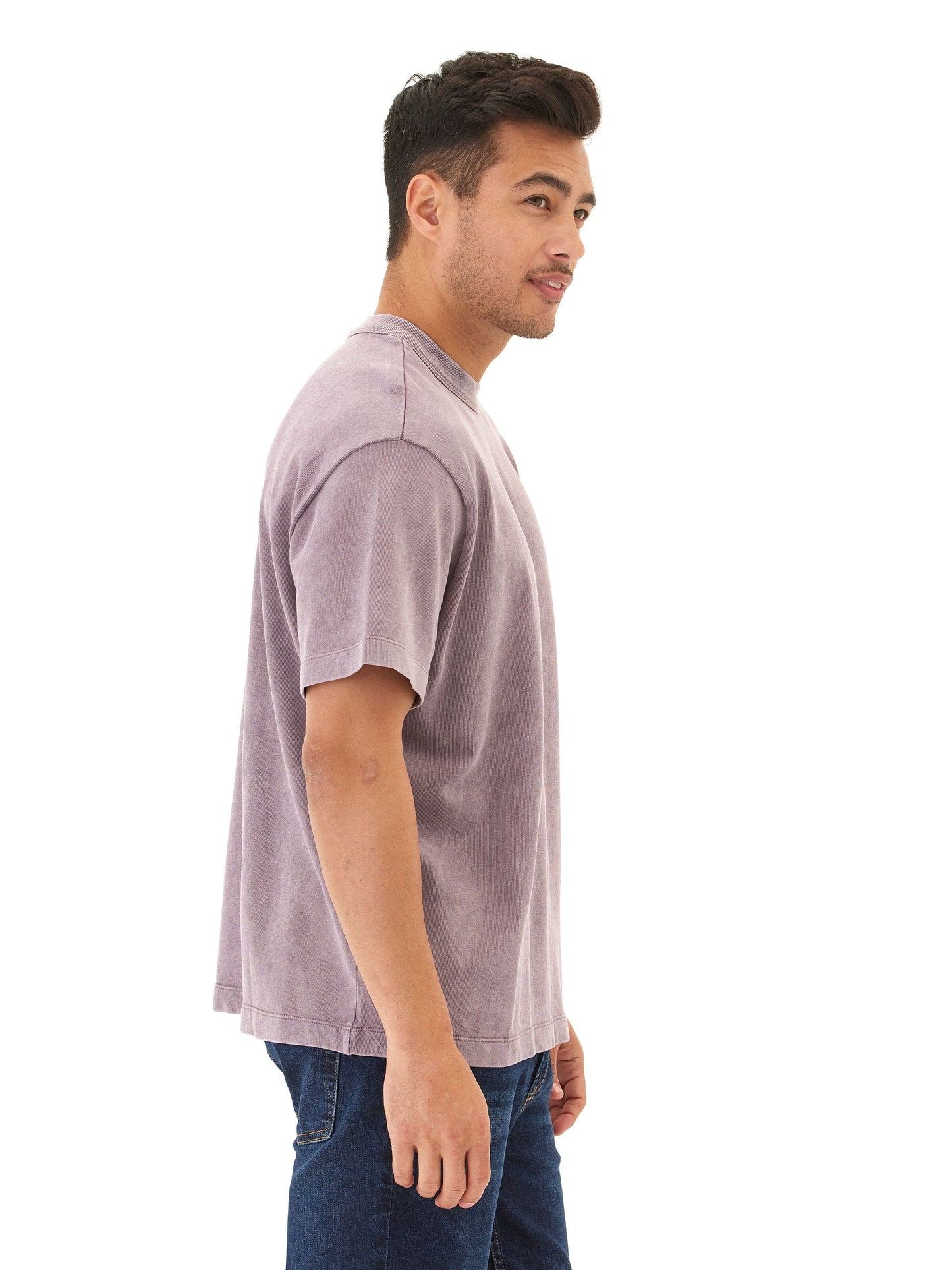 Johnny Relaxed Fit Mineral Wash Jersey Tee