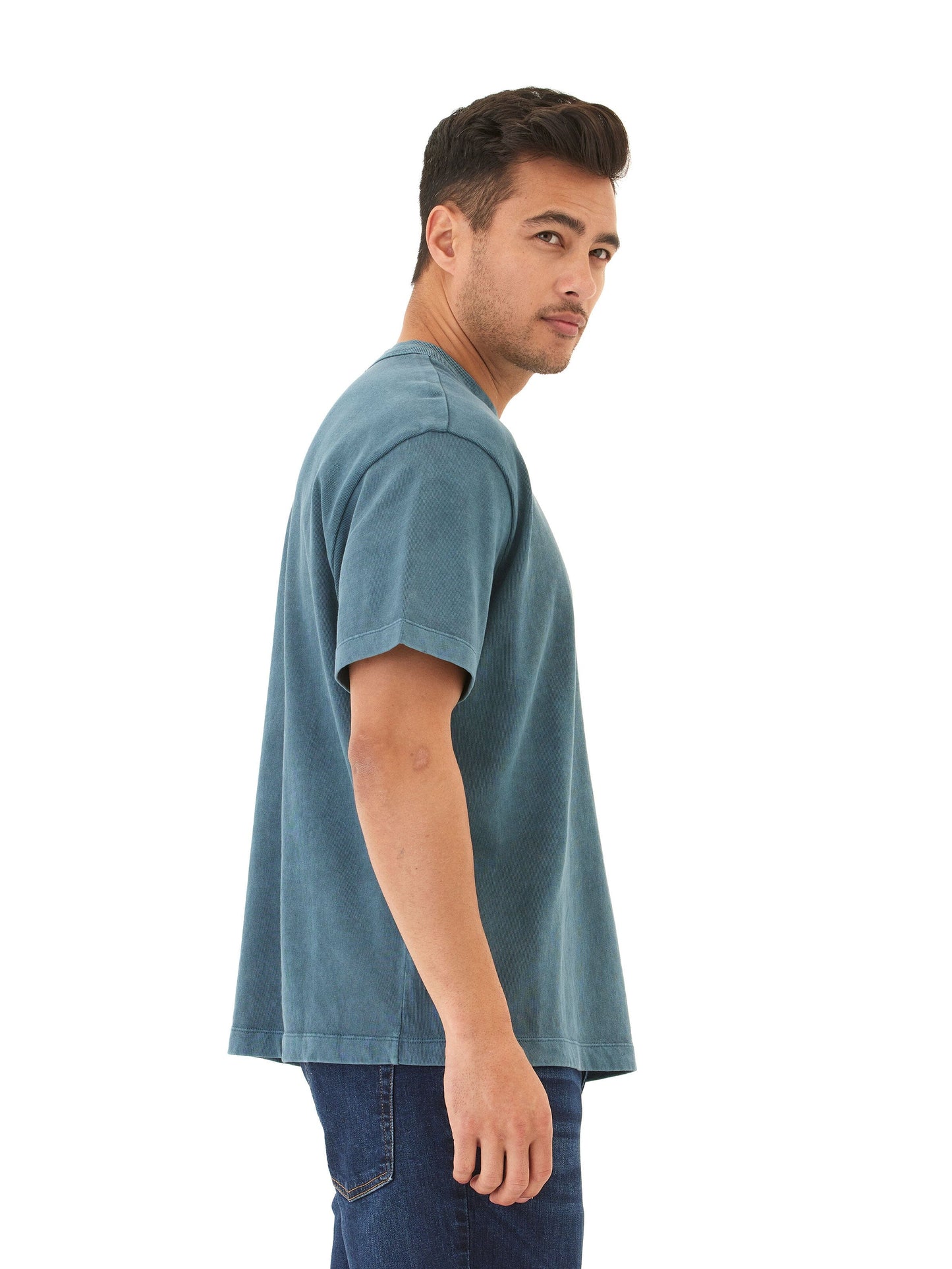 Johnny Relaxed Fit Mineral Wash Jersey Tee