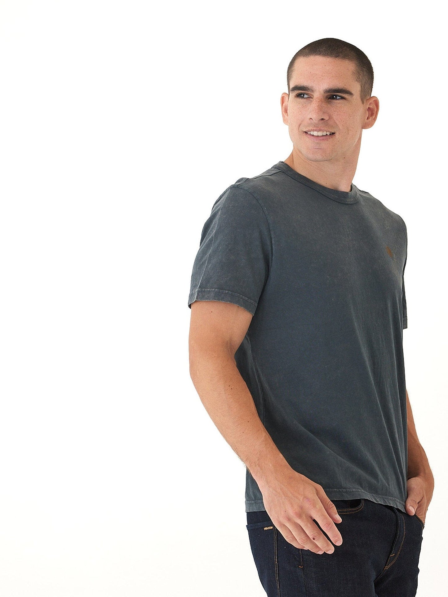 Mineral Wash Sunny Mountain Top Graphic Tee