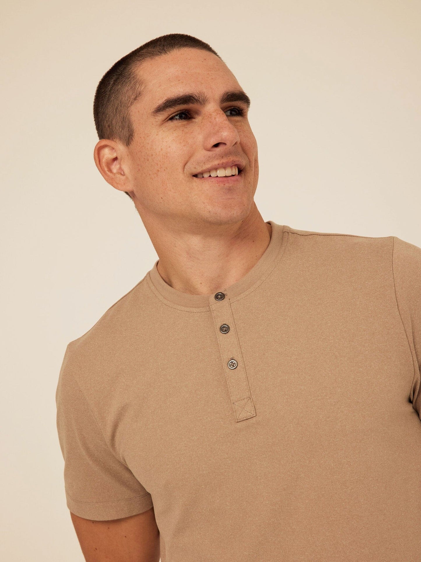 Shayne Luxe Jersey Henley