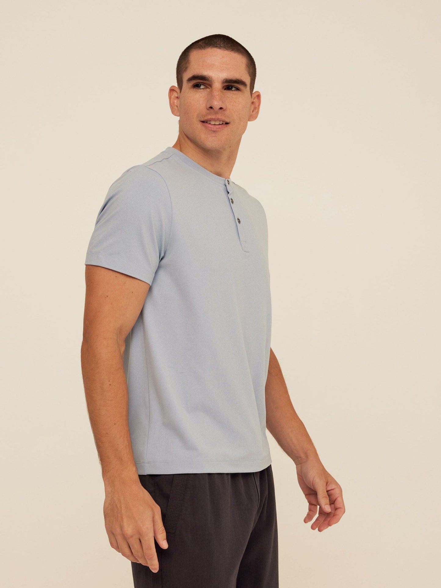 Shayne Luxe Jersey Henley