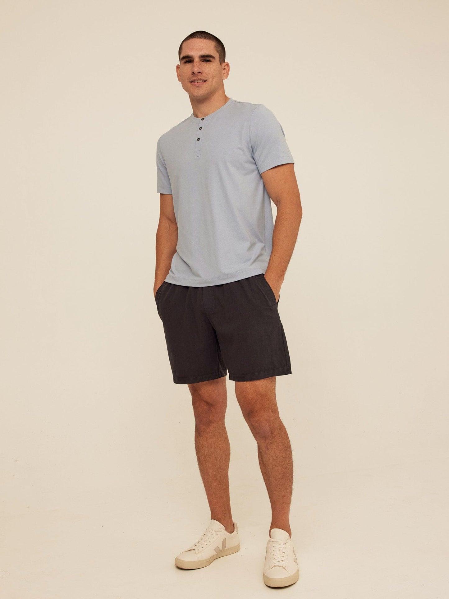 Shayne Luxe Jersey Henley