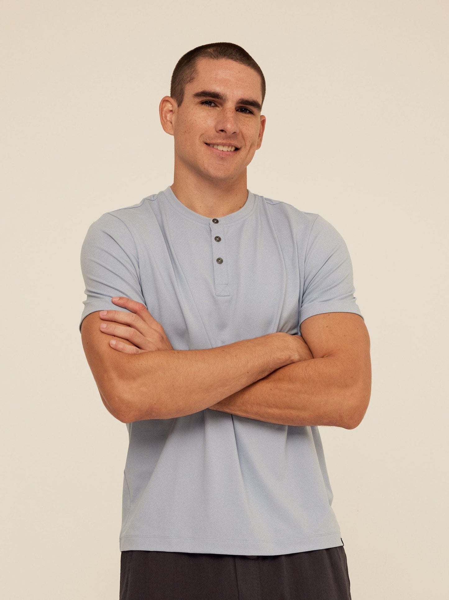 Shayne Luxe Jersey Henley