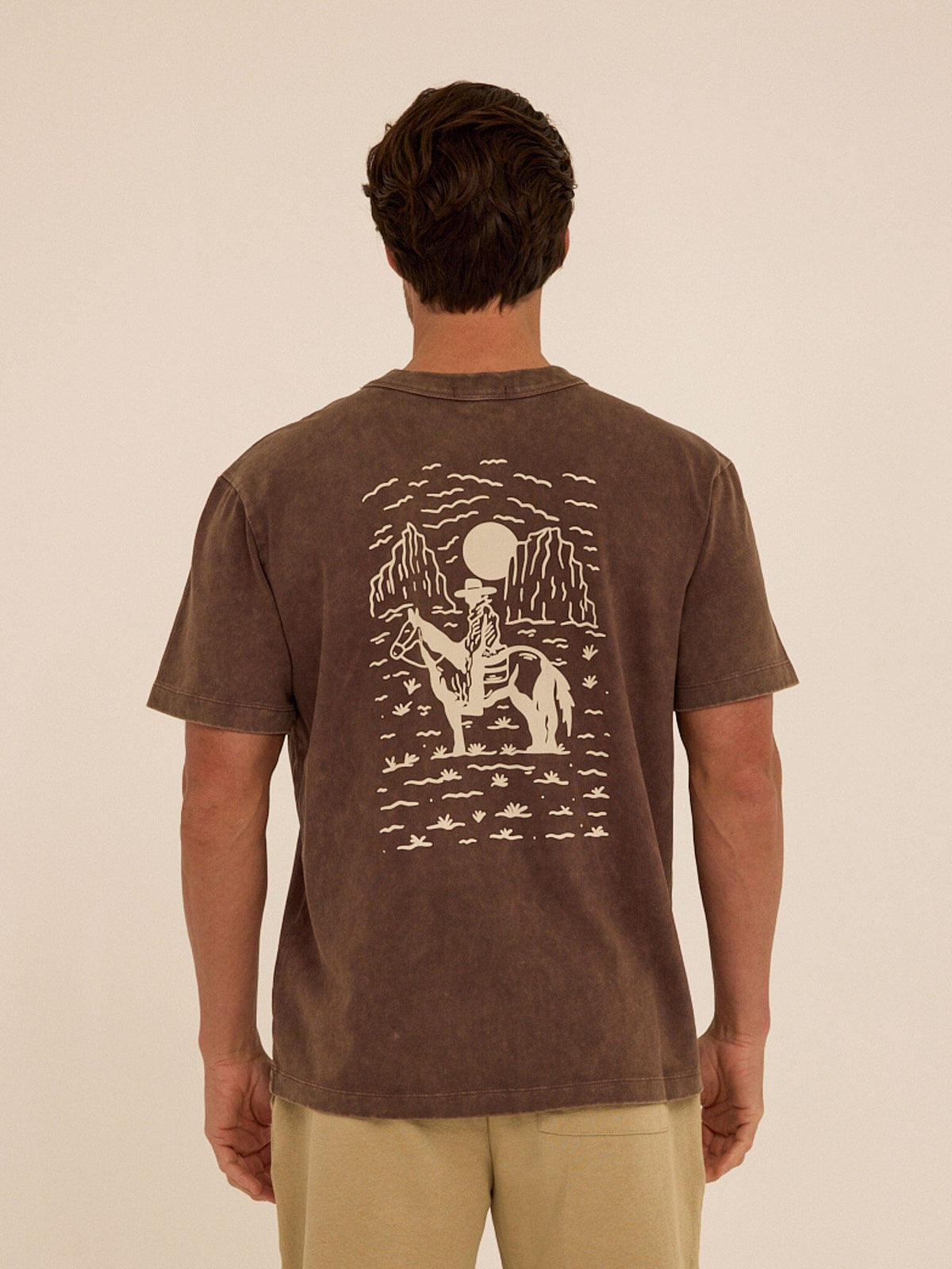 Mineral Wash Relaxed Fit Graphic Tee