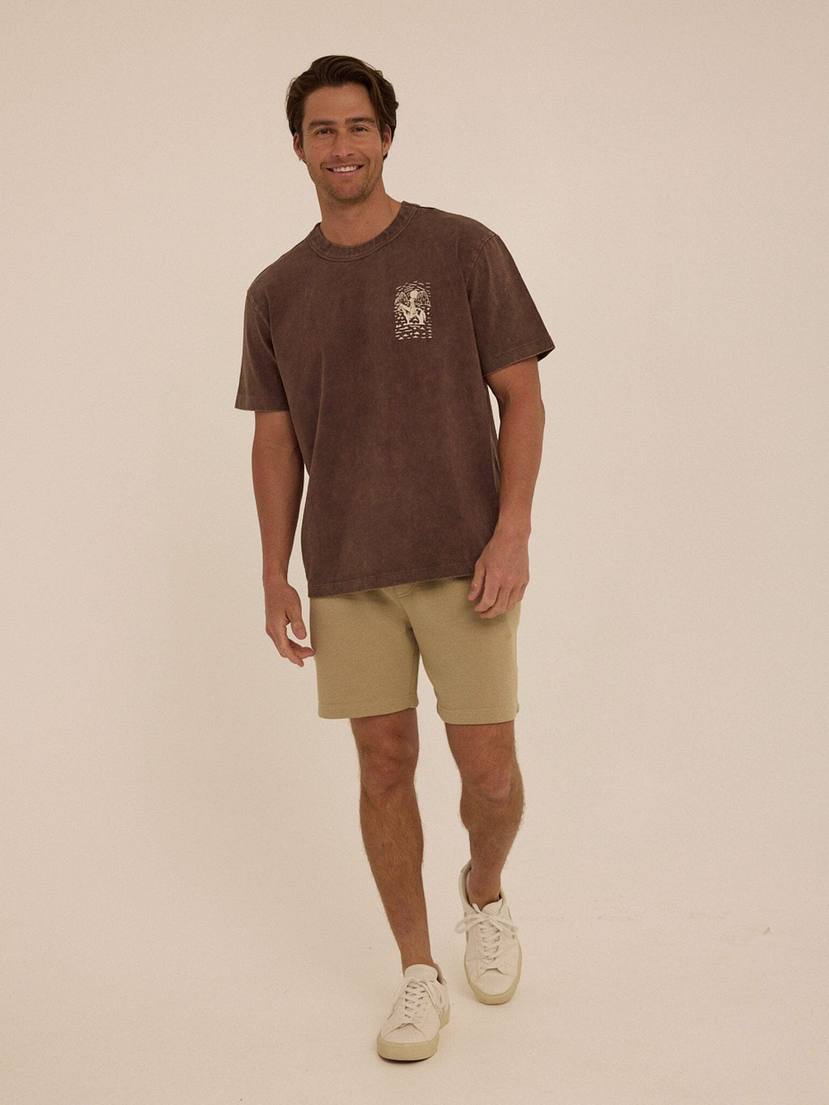 Mineral Wash Relaxed Fit Graphic Tee