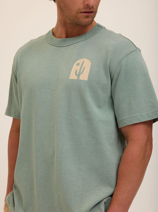 Mineral Wash Relaxed Fit Graphic Tee