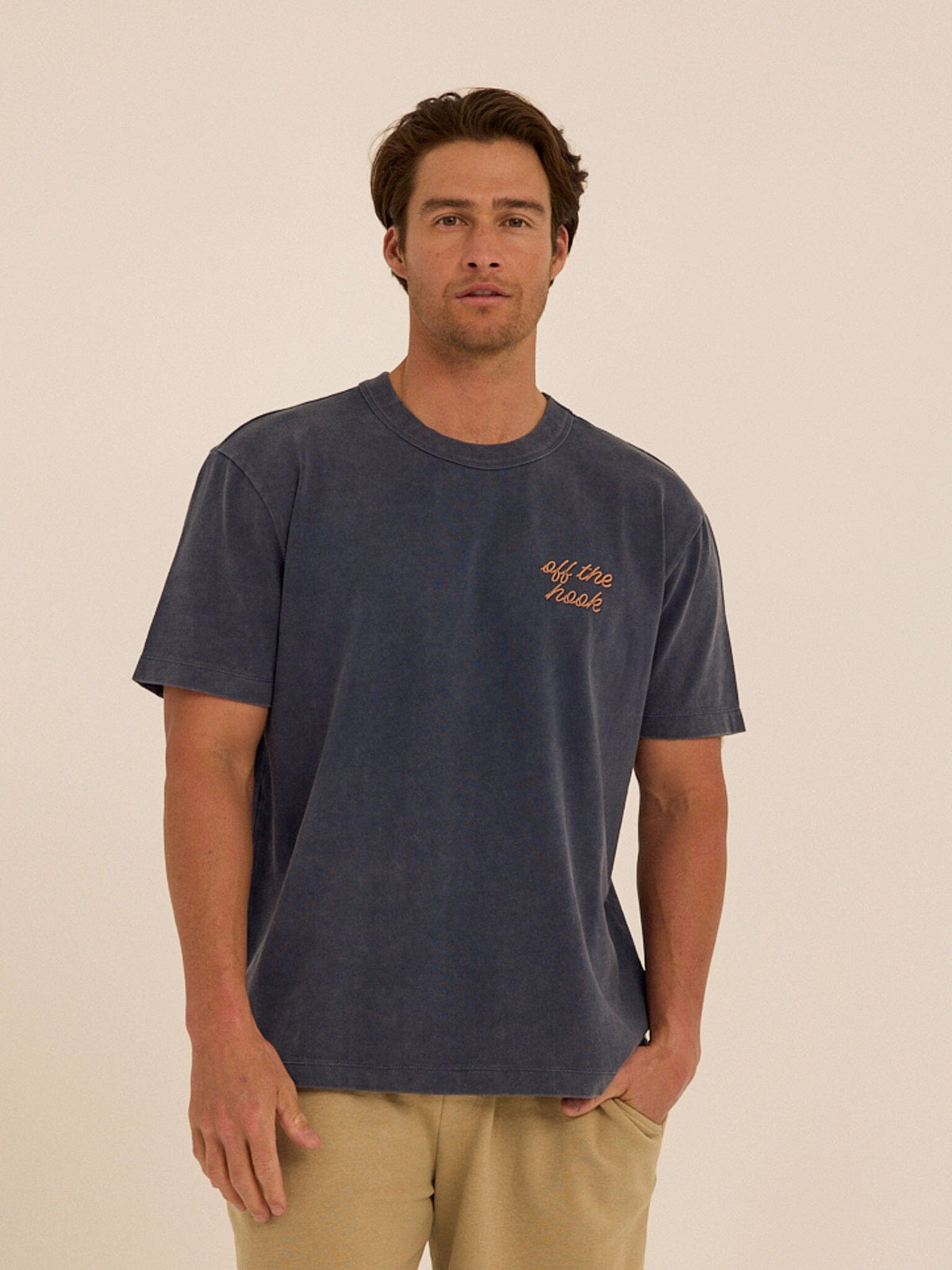 Mineral Wash Relaxed Fit Graphic Tee