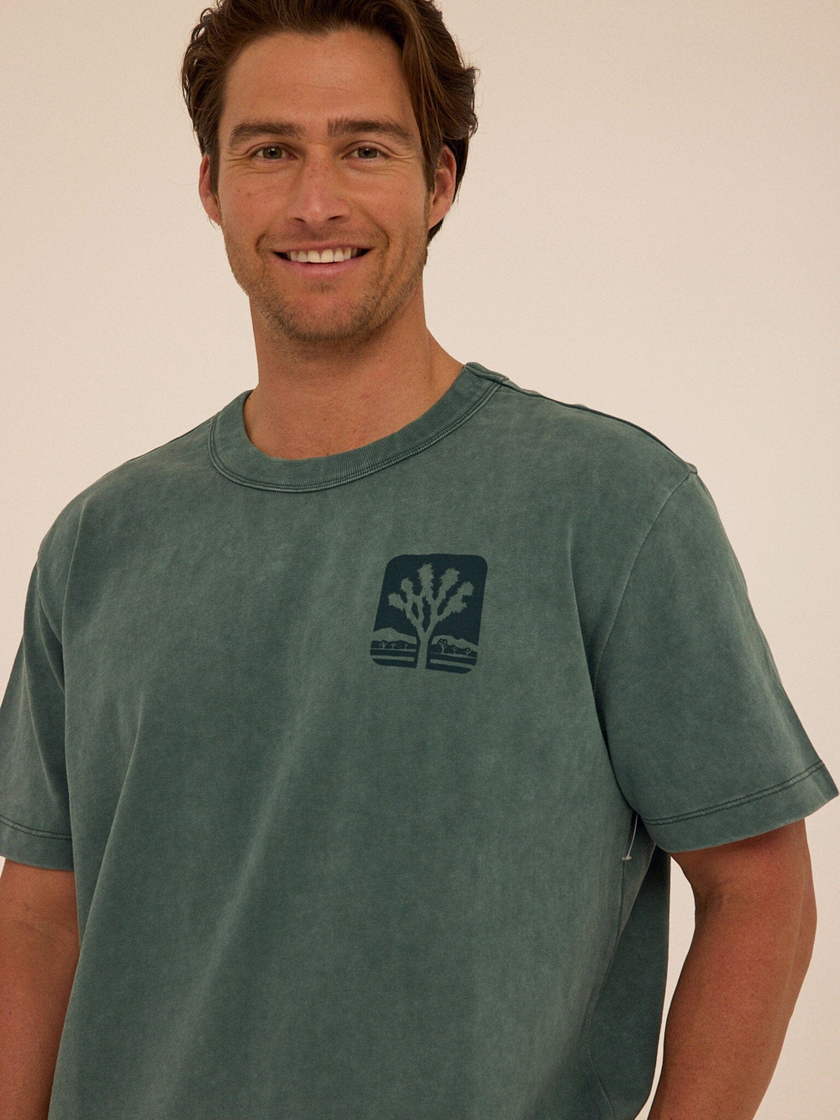 Mineral Wash Relaxed Fit Graphic Tee