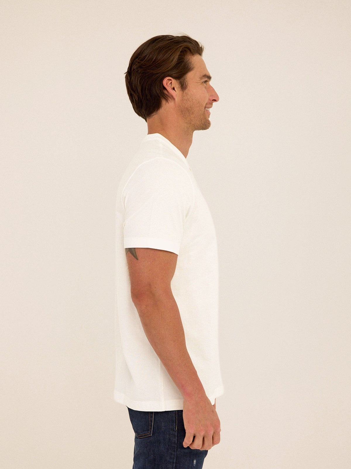 Shayne Organic Cotton Henley