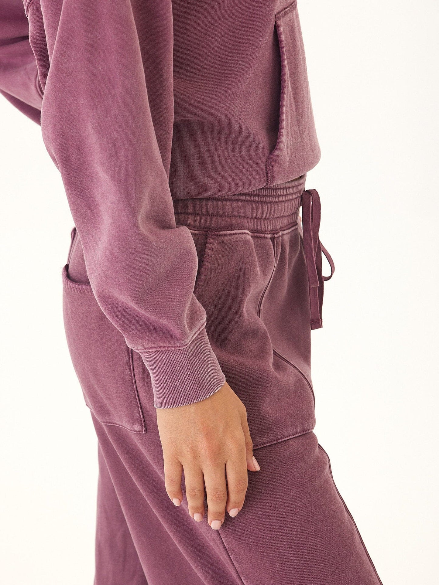 Lottie Mineral Wash CVC Fleece Jogger