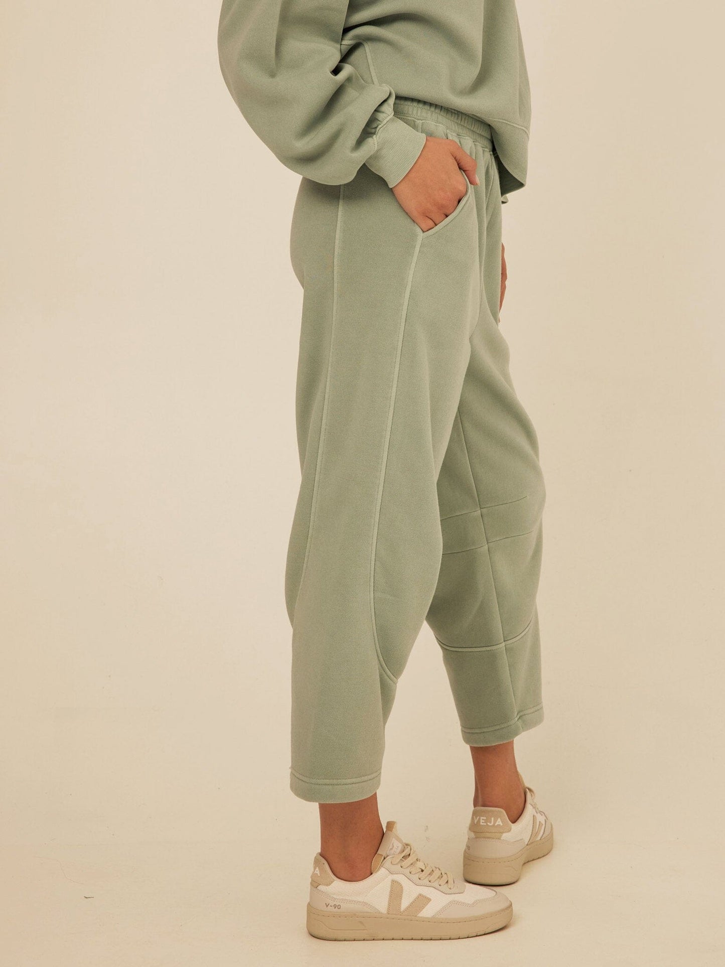 Chantel Mineral Wash Fleece Pant