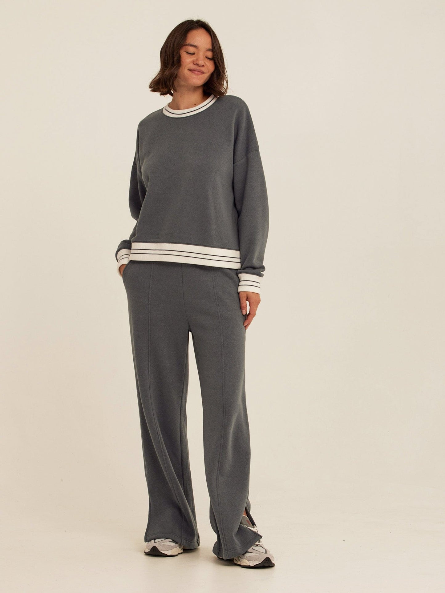 Jahmeera Triblend Fleece Collegiate Pullover