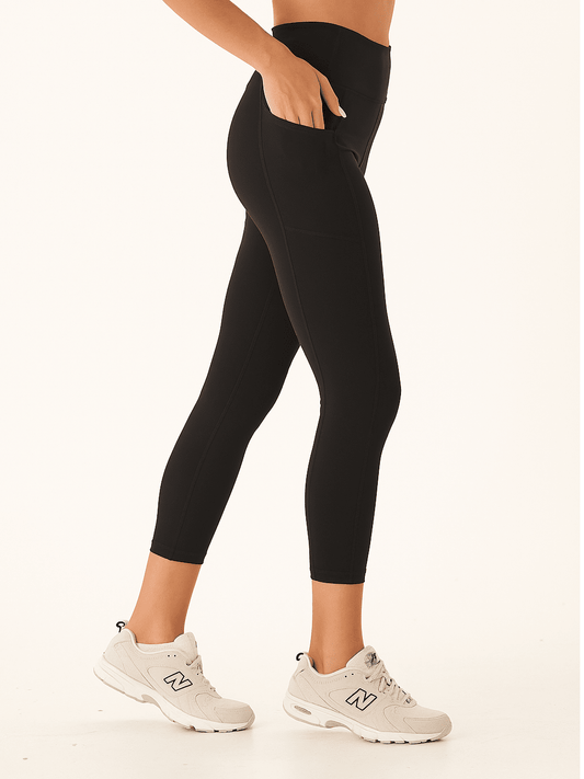 Comfort Fit Ankle Length Pocket Legging