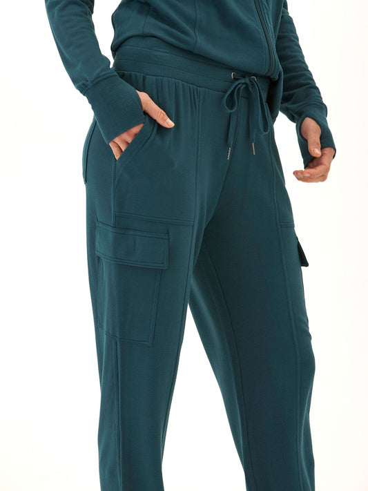 Margot Feather Fleece Cargo Jogger