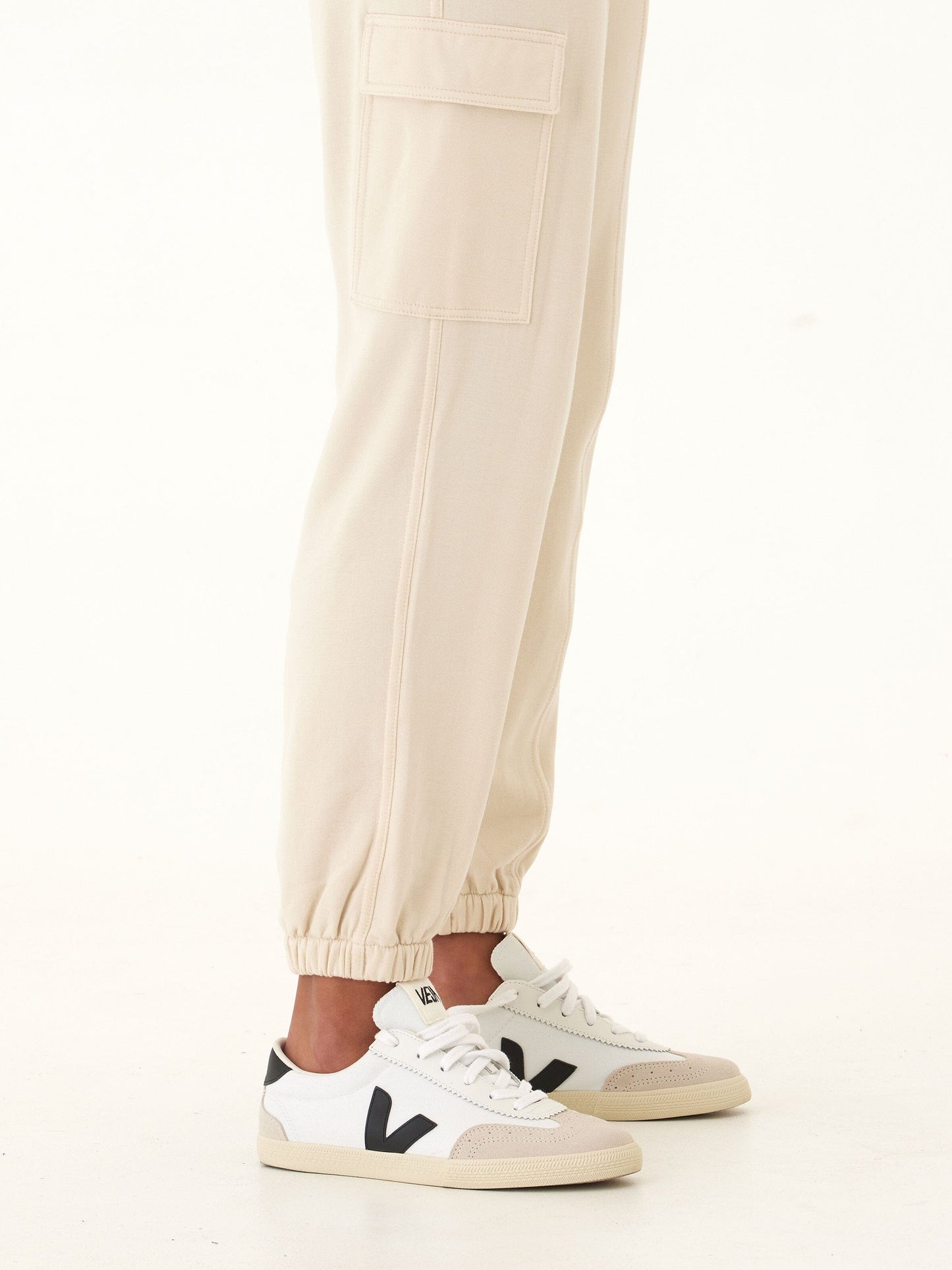 Margot Feather Fleece Cargo Jogger