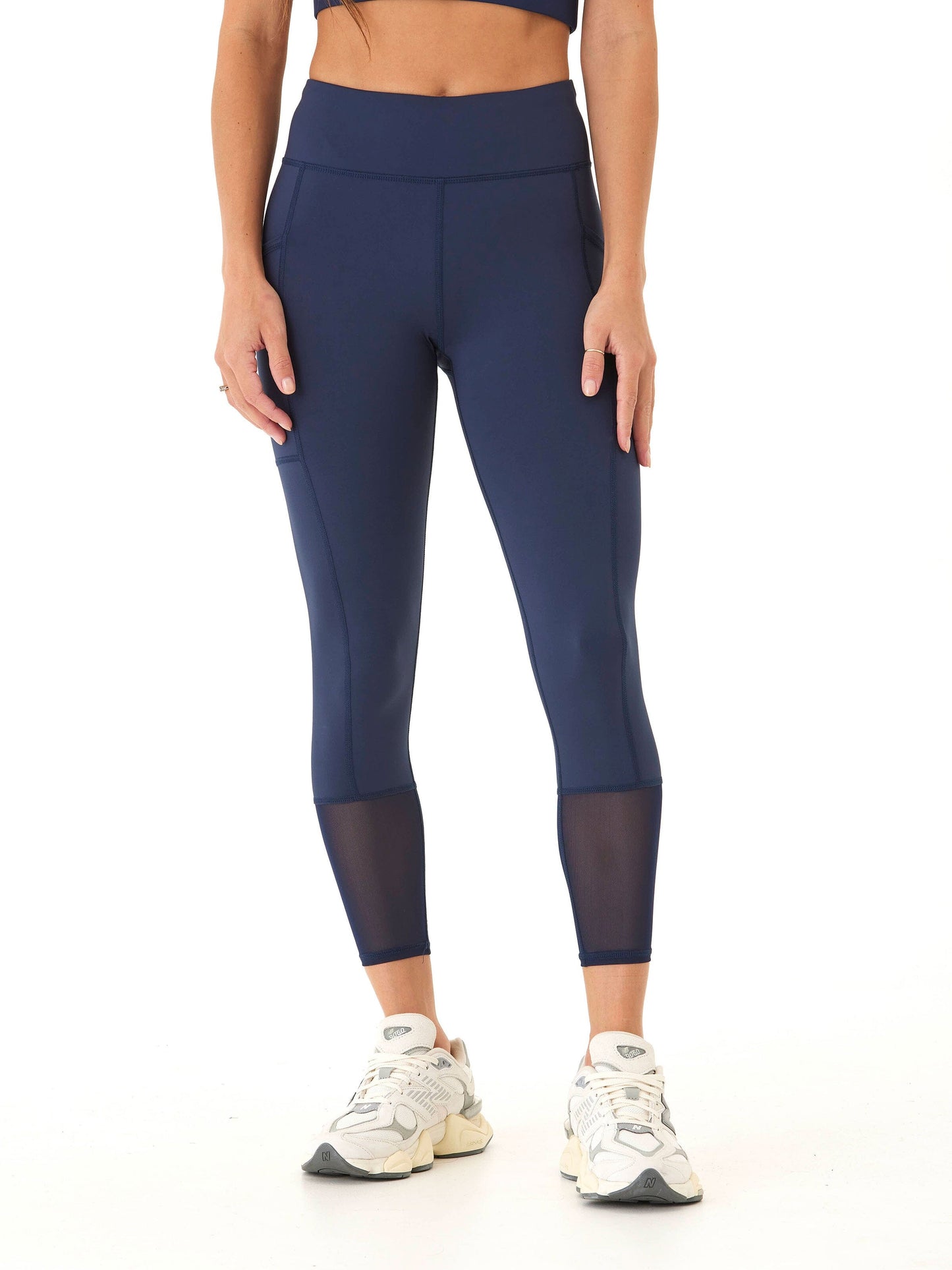 Katalina High Rise Performance Mesh Panel 7/8 Legging