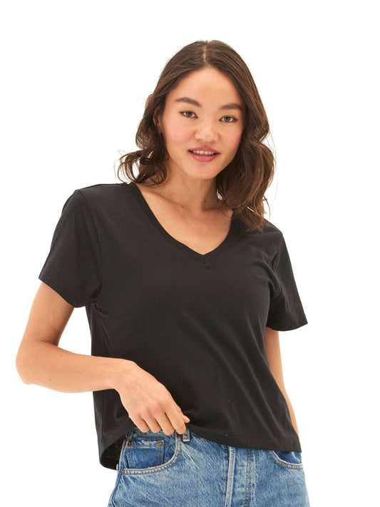 Ada Triblend V-Neck Tee