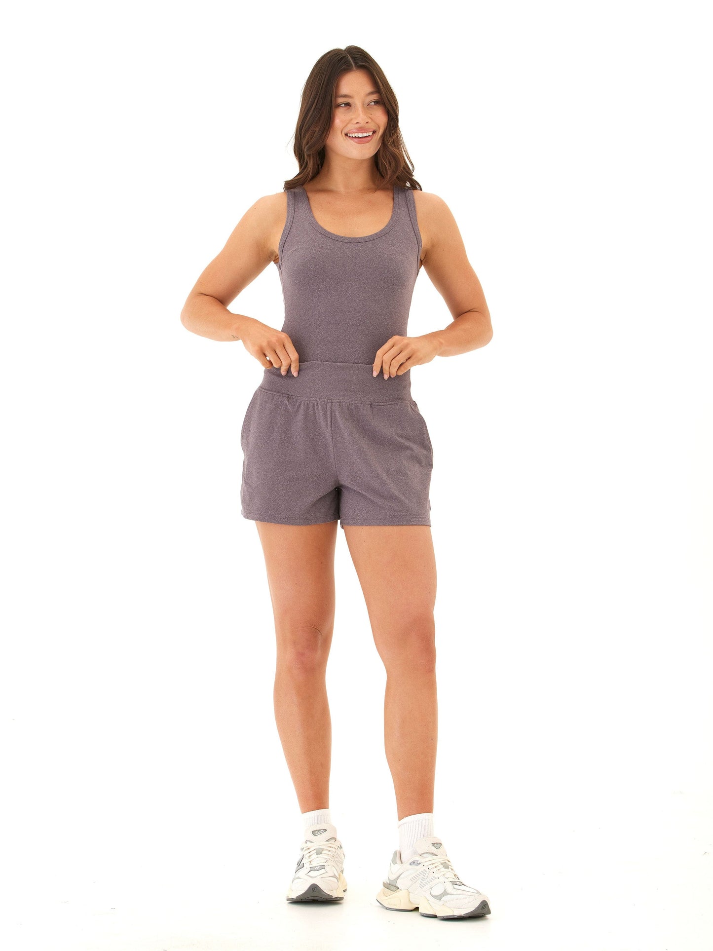 Mirabel Luxe Jersey Fitted Crop Tank
