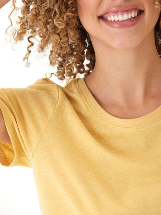 Odette Triblend Crew Neck Tee