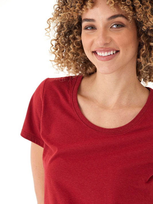 Odette Triblend Crew Neck Tee
