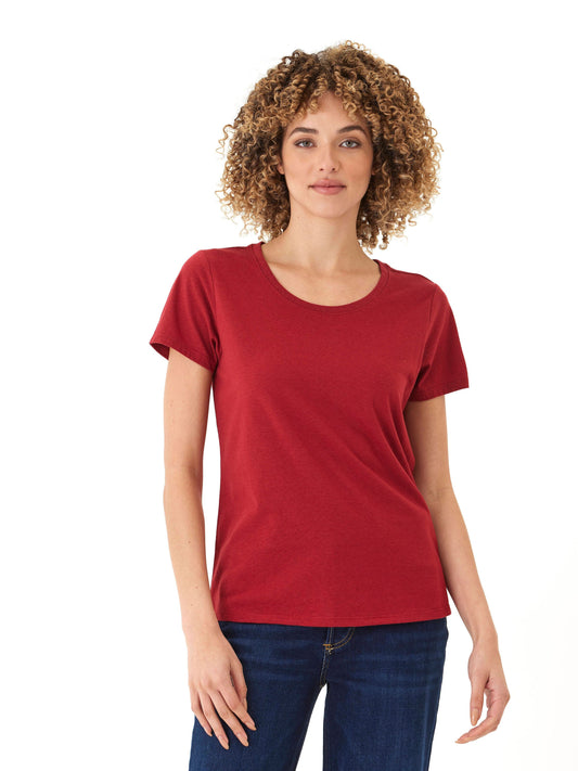 Odette Triblend Crew Neck Tee