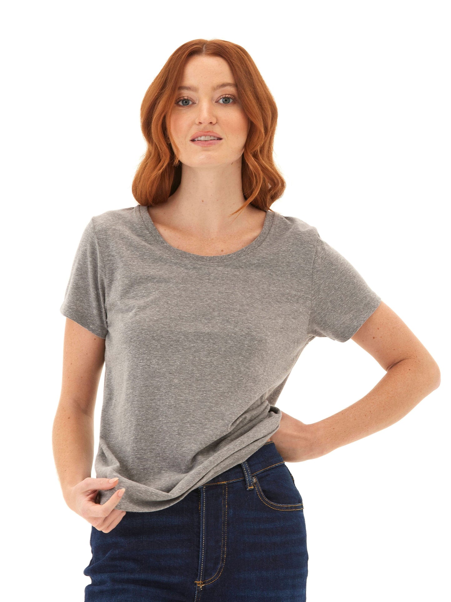 Core Triblend Jersey Crew Neck