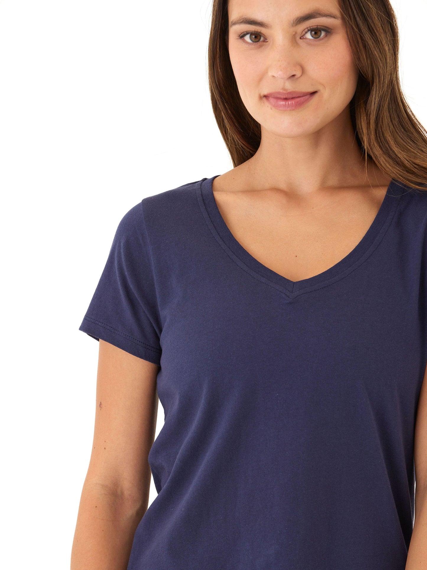 Pattie Organic Cotton V-Neck Tee