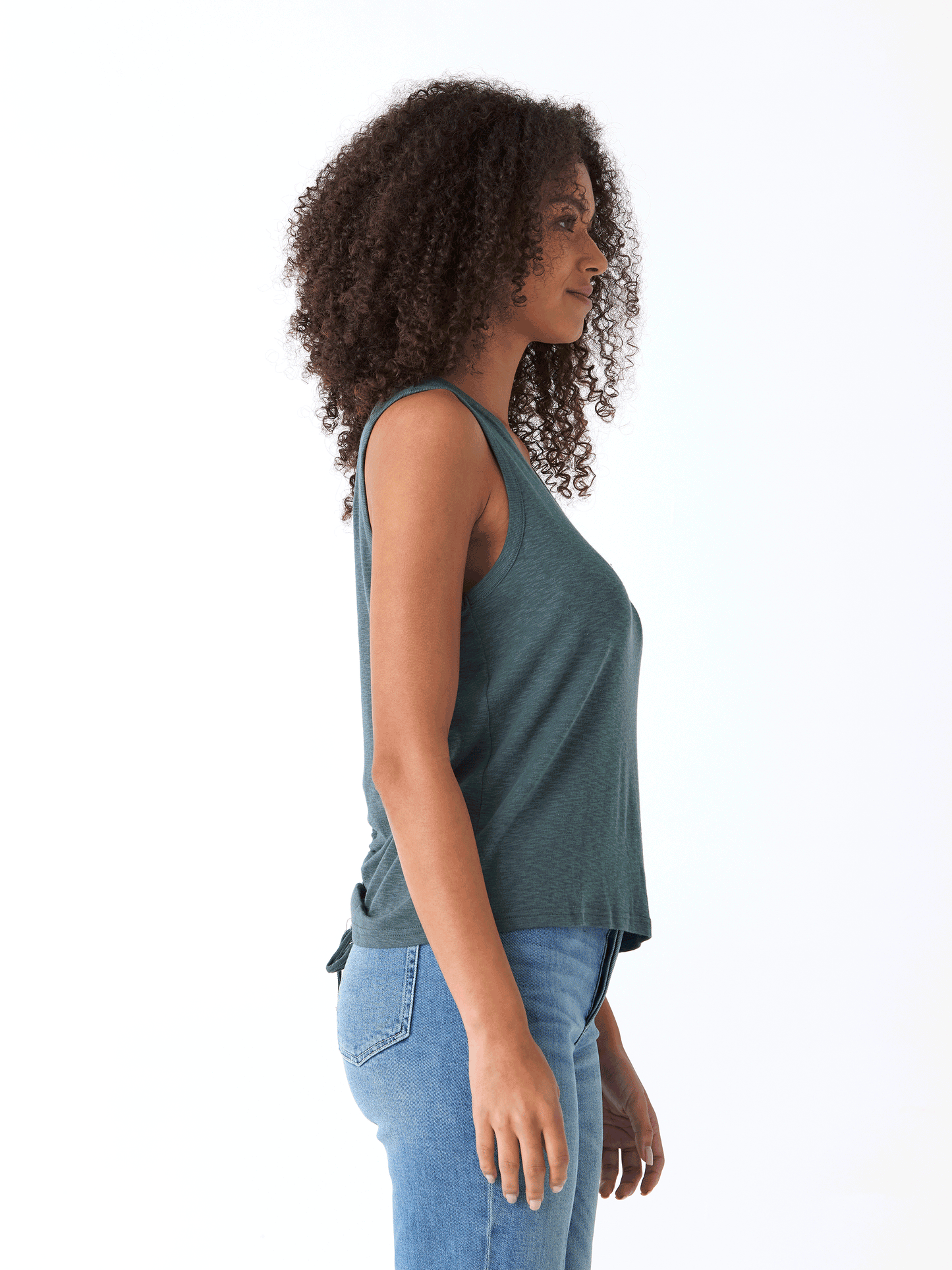 Kinsley Textured Slub Jersey Top