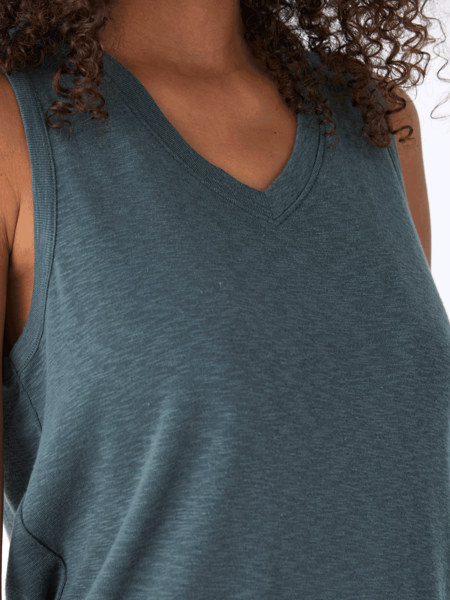 Kinsley Textured Slub Jersey Top