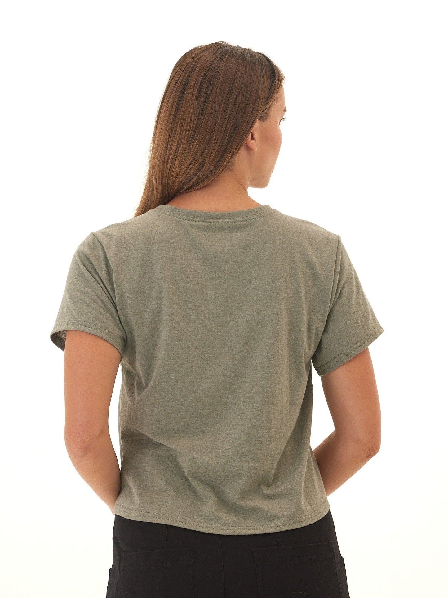 Shelbie Triblend Jersey Pocket Tee