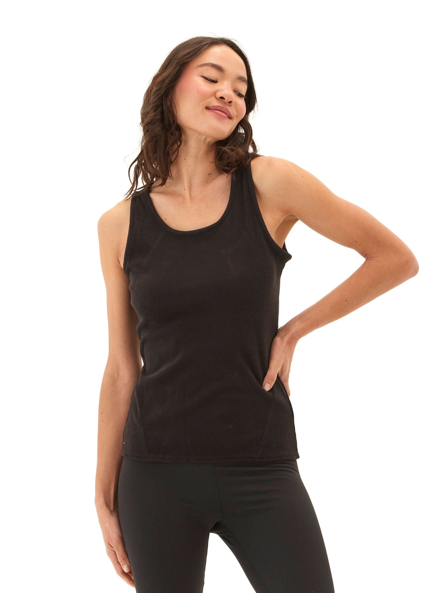 Mariella Heather Luxe Rib Tank