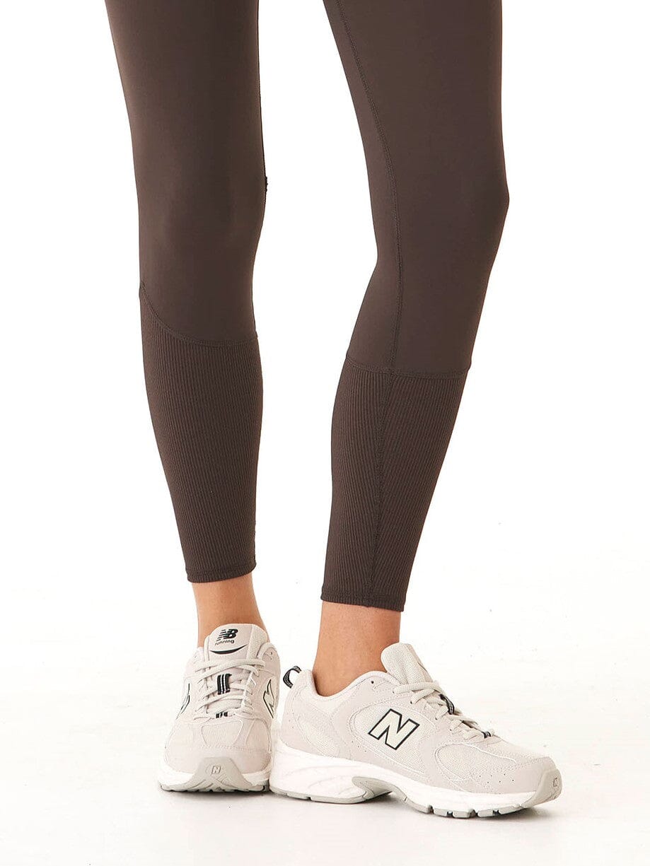 Kirstin High Rise Full Length Rib Mix Legging