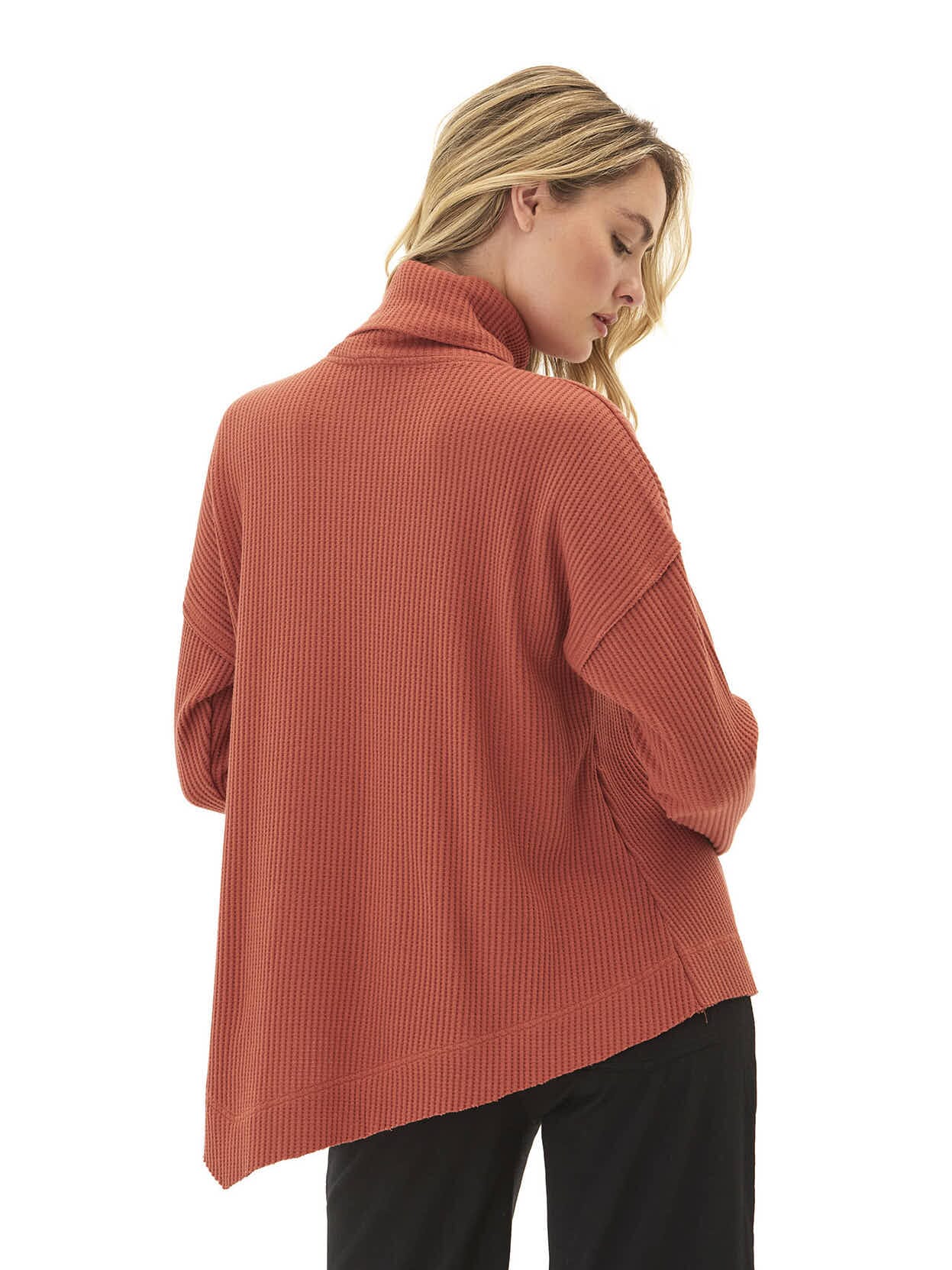 Rikke Eco Thermal Asymmetrical Long Sleeve Top